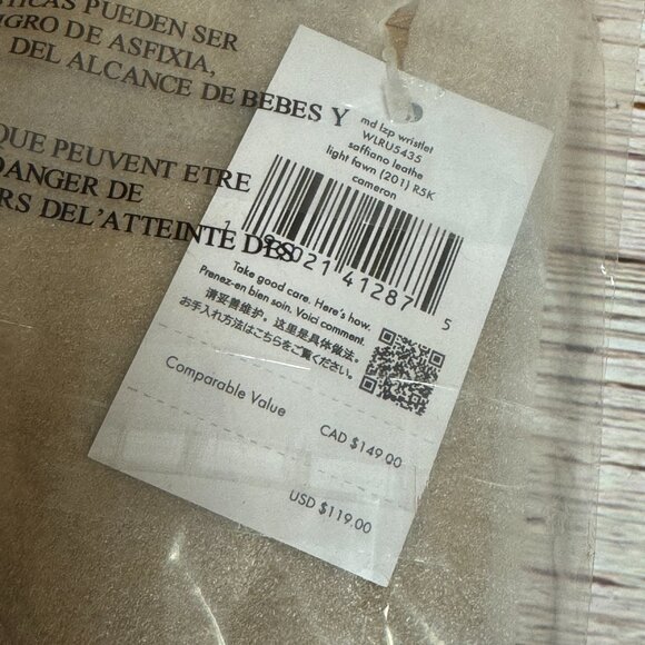 Kate Spade Cameron Medium Wristlet – Light Fawn - Picture 7 of 7